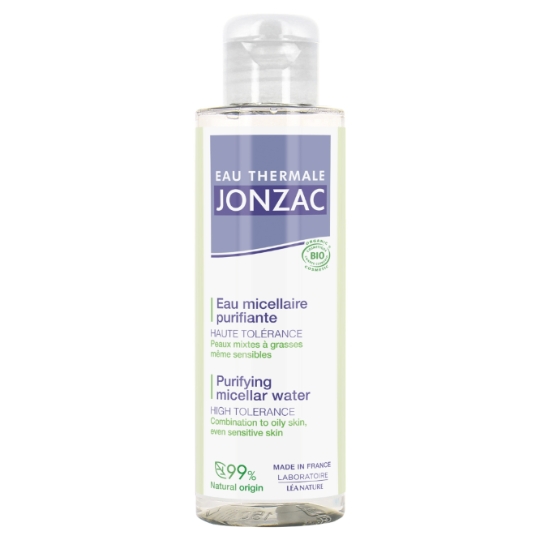 Eau micellaire Visage Peau Mixte à Grasse Purifiante 0% Alcool Bio EAU THERMALE JONZAC