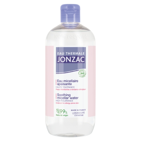 Eau micellaire Visage Peaux Intolérantes et Allergiques Apaisante EAU THERMALE JONZAC