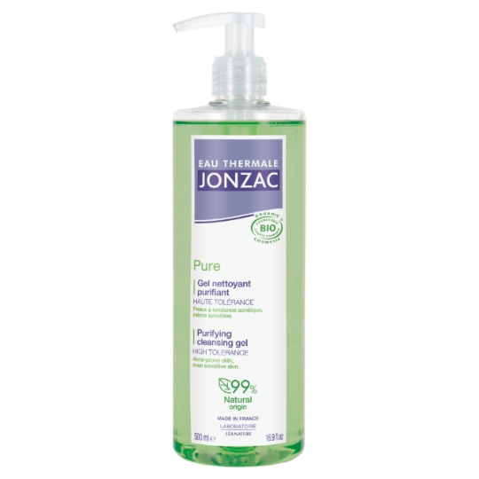 Gel nettoyant Visage Peau Mixte à Grasse Purifie aux Lumiphénols Antioxydants et Lotus Sacré EAU THERMALE JONZAC