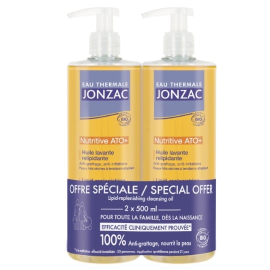 Huile de douche Nutritive et Relipidante EAU THERMALE JONZAC