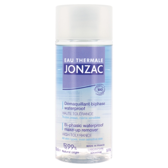 Démaquillant Visage Yeux Lèvres Waterproof Biphase EAU THERMALE JONZAC