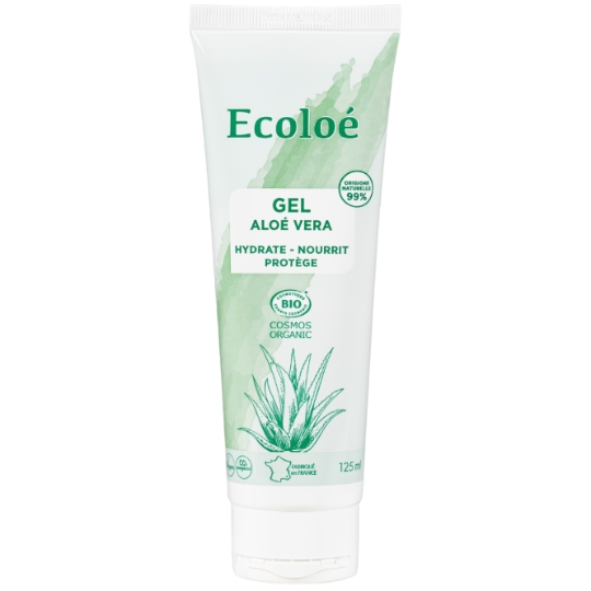 Gel Visage Mains et Pieds Tous Types de Peaux Hydratant et Tenseur Aloé Vera Bio ECOLOE