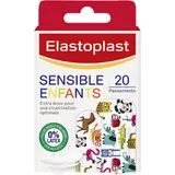 Pansements Sensibles Enfants Motifs Animaux Hypoallergéniques ELASTOPLAST