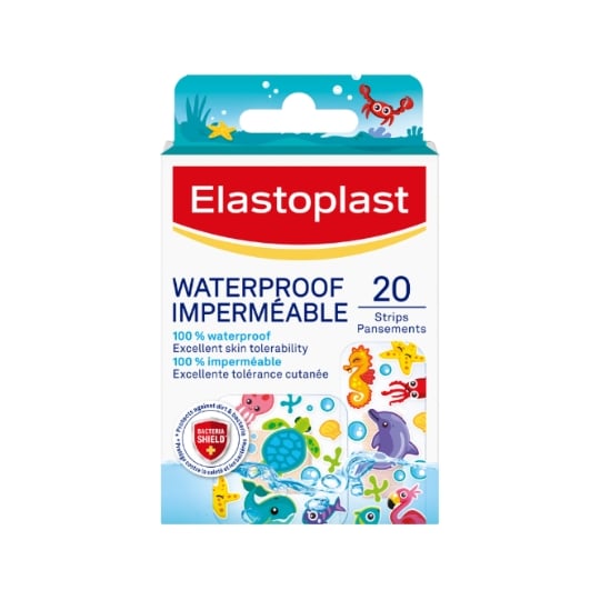 Pansements Waterproof Imperméable Kids Aqua Protect Arielle ELASTOPLAST