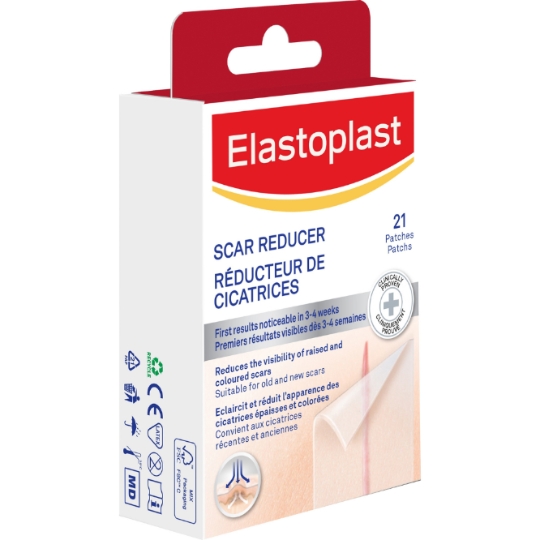 Pansements Réduit Aplanit et Assouplit les Cicatrices Réducteur de Cicatrices ELASTOPLAST