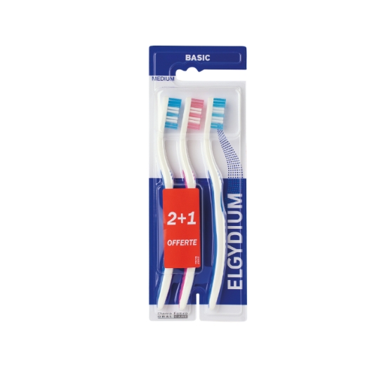 Brosse à dents Medium Basic Elgydium ELGYDIUM