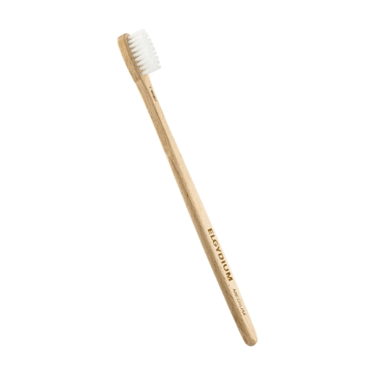 Brosse à dents Medium en Bois Eco-responsable ELGYDIUM