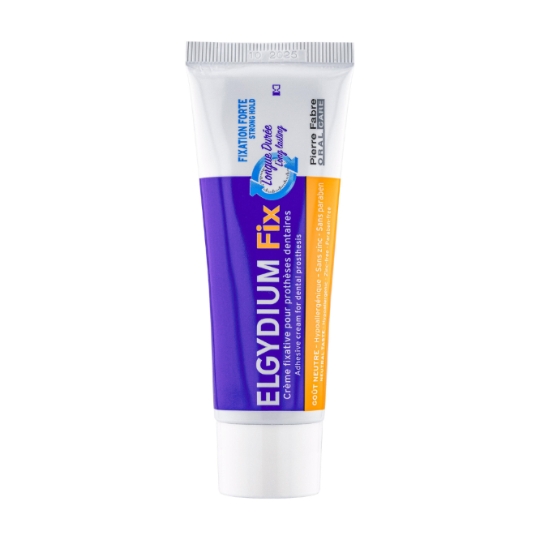 Crème fixative Fort Maintien Longue Durée Goût Neutre ELGYDIUM