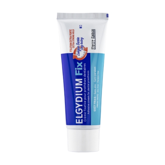 Crème fixative Extra Forte Longue Durée Sans Zinc Sans Parabènes ELGYDIUM