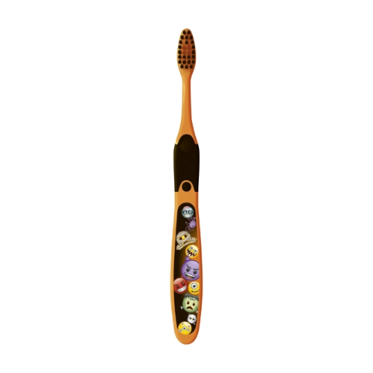 Brosse à dents Souple Enfant 7-12 ans Smiley Monstre ELGYDIUM