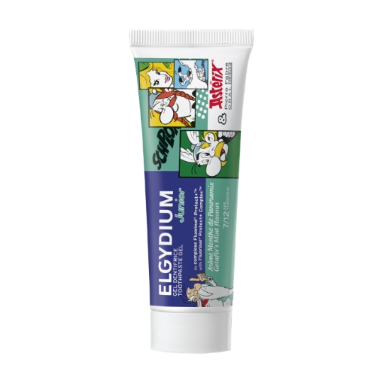 Dentifrice Enfant 7-12 ans Fluor Arôme Menthe Douce Astérix ELGYDIUM