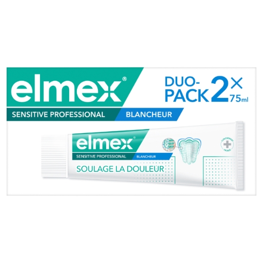 Dentifrice Blancheur Dents Sensibles ELMEX