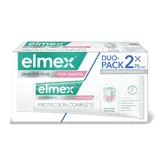 Dentifrice Sensitive Plus Protection Complète Soin Gencives Multi-Action Protection Des Dents Sensibles Prévention Des Caries Reminéralisation De L'émail Haleine Fraîche ELMEX