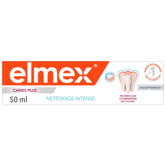Dentifrice Blancheur Nettoyage Intense Protection Anti-caries ELMEX