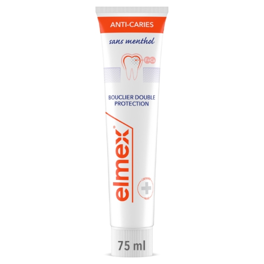 Dentifrice Anti-caries Sans Menthol Protection Email Dents Sensibles ELMEX