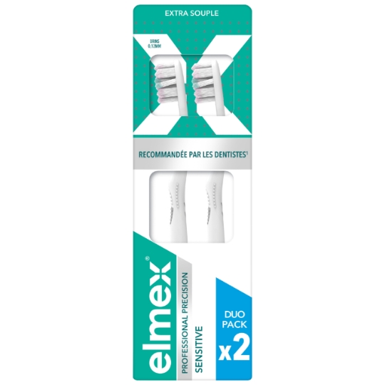 Brosse à dents Extra Souple Précision Professionnelle Dents Sensibles ELMEX
