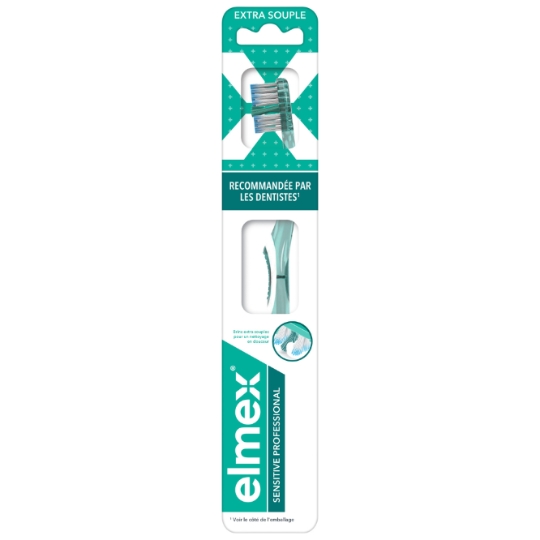 Brosse à Dents Sensitive Professional Extra Souple ELMEX