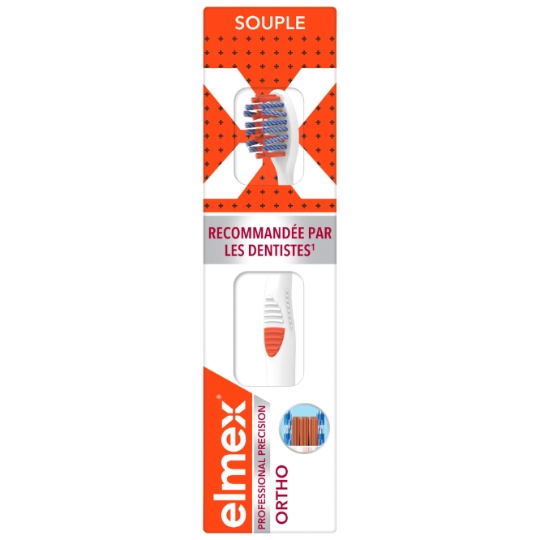 Brosse à Dents Manuelle Expert Précision Ortho Interdentaire - Souple ELMEX