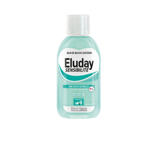 Bain de bouche Dents Sensibles Menthe Douce Sans Alcool ELUDAY