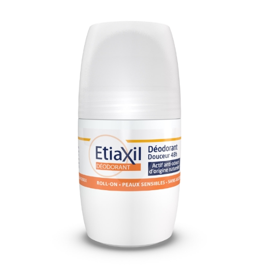 Déodorant Roll-on Femme Anti-odeurs Peau Sensible 48h ETIAXIL