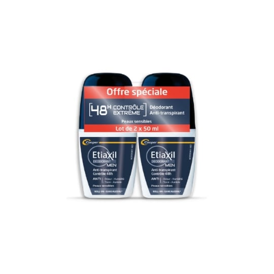 Déodorant homme anti-transpirant ETIAXIL