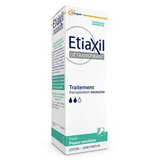 Traitement Pieds Anti-transpiration Excessive Peaux Sensibles ETIAXIL