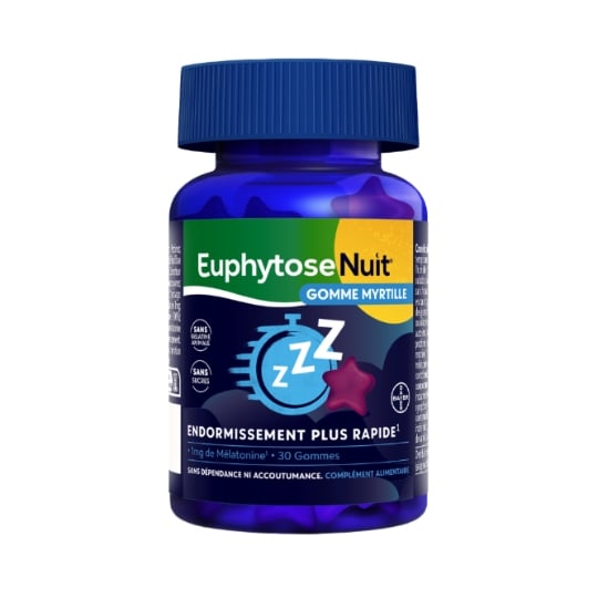 Complément alimentaire Endormissement Myrtilles EUPHYTOSE