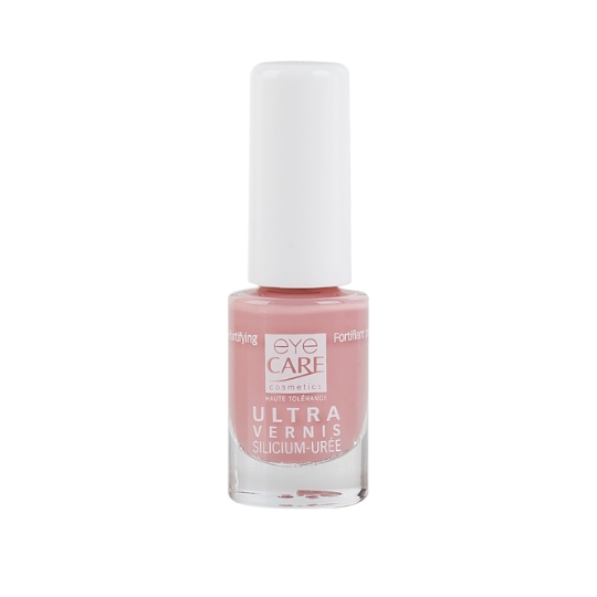 Vernis Ultra Silicium Urée Haute Tolérance Fortifiant Laque Rosée EYE CARE COSMETICS