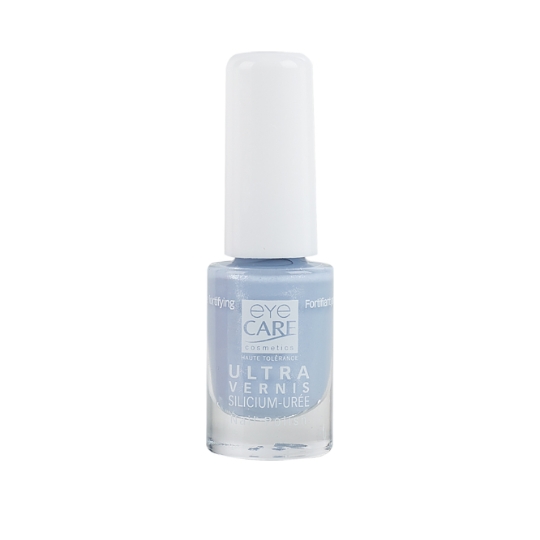 Vernis Fortifiant Silicium Uree Haute Tolerance Teinte Myosotis EYE CARE COSMETICS