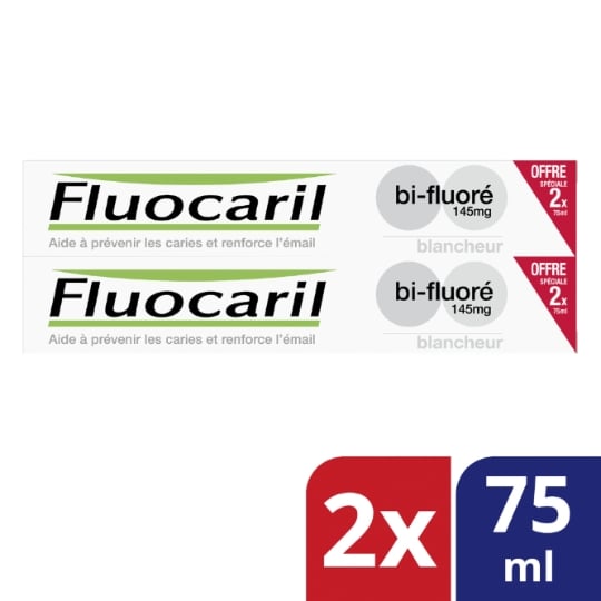 Dentifrice Blancheur Bi-fluoré Anti-caries FLUOCARIL