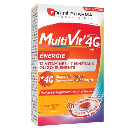 Complément alimentaire Multivitamine 4G Energie FORTE PHARMA