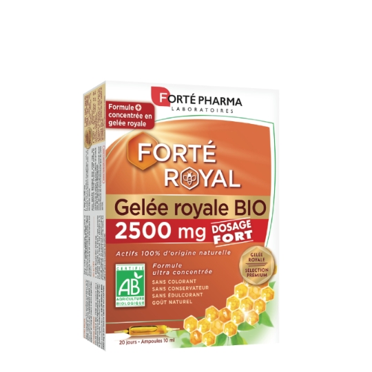 Complément alimentaire Gelée Royale Miel Bio FORTE PHARMA