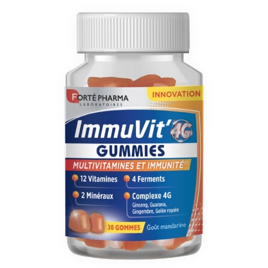 Complément alimentaire Défenses Naturelles et Vitalité Mandarine FORTE PHARMA