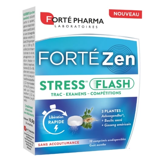 Complément alimentaire Stress Flash Goût Menthe FORTE PHARMA