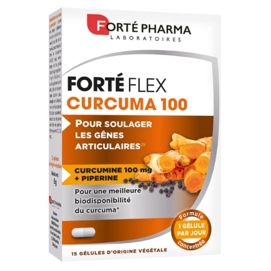 Complément alimentaire Articulations Soulage Flexibilité et Confort Articulaire Curcuma FORTE PHARMA