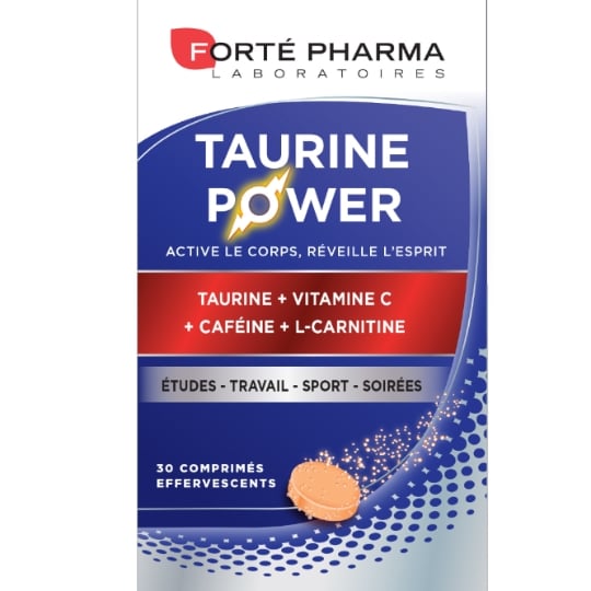 Complément alimentaire Energie Immédiate et Durable Taurine Power Agrumes FORTE PHARMA