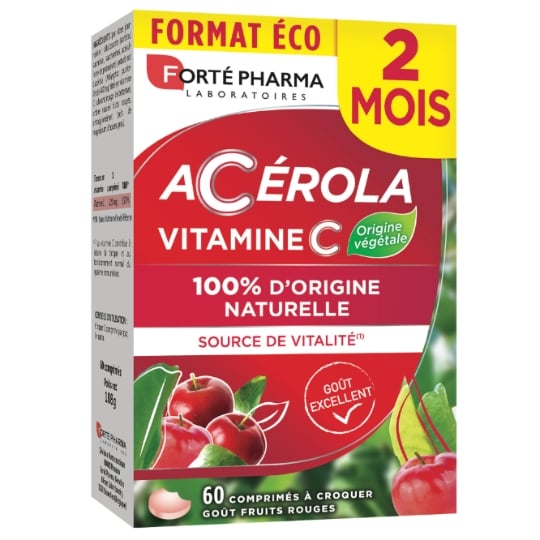 Complément alimentaire Forme et Tonus Acerola FORTE PHARMA