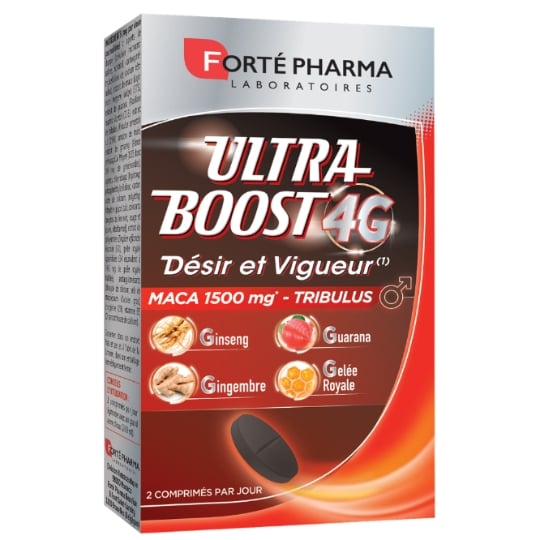 Complément alimentaire Tonus Vitalité Désir Performance Sexuelle 4G FORTE PHARMA