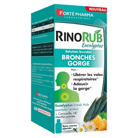 Complément alimentaire Voies Respiratoires Gorge Adoucit la Gorge FORTE PHARMA