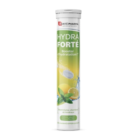 Complément alimentaire Booster d'Hydratation Électrolytes Vitamines et Minéraux Citron Menthe FORTE PHARMA