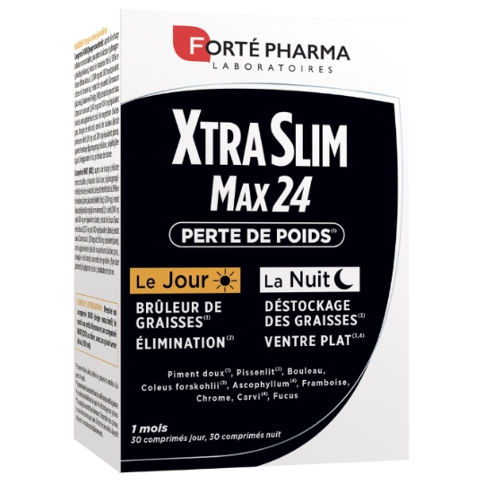 Complément Alimentaire Perte de Poids Xtra Slim Max 24 FORTE PHARMA