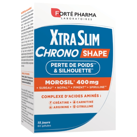 Complément Alimentaire Xtra Slim Chrono Shape pour Perte de Poids et Silhouette FORTE PHARMA
