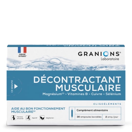 Complément alimentaire Décontractant Musculaire GRANIONS