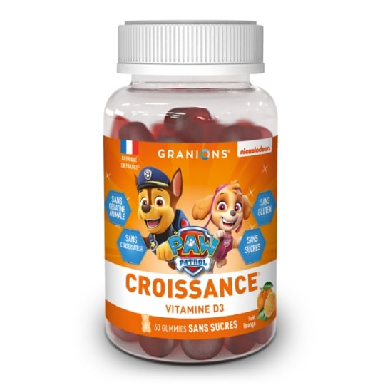 Complément alimentaire Croissance Vitamine D Orange GRANIONS