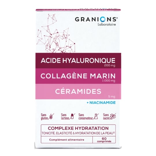 Complément alimentaire Hydratation Collagène GRANIONS