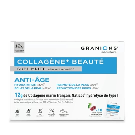 Complément alimentaire Collagène Sublimlift Anti Age GRANIONS