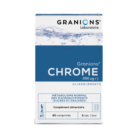 Complément Alimentaire Chrome 250 µg/j GRANIONS