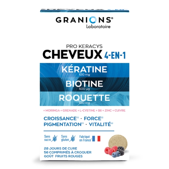 Complément Alimentaire À Croquer Beauté Croissance Pigmentation GRANIONS