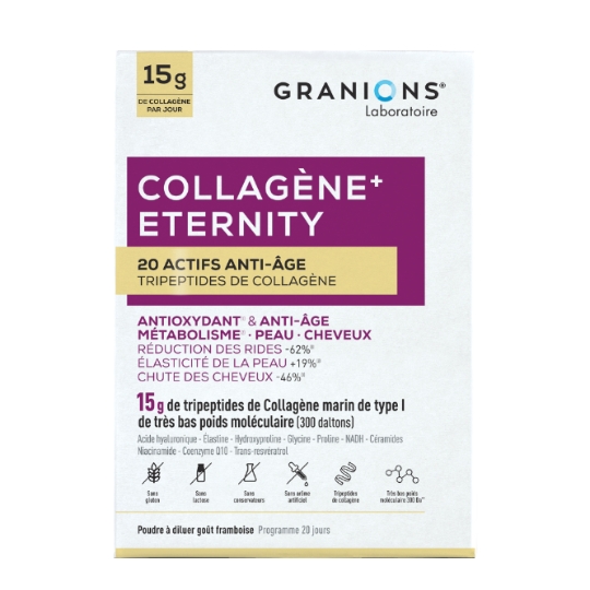 Complément Alimentaire Collagène+ Tripeptides Eternity GRANIONS