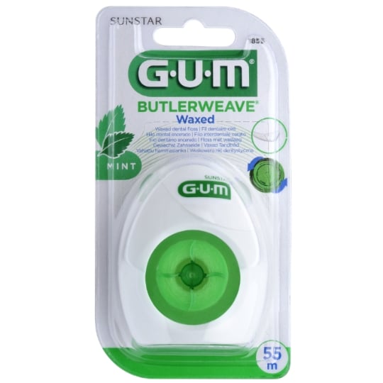 Fil dentaire Ciré Mentholé GUM